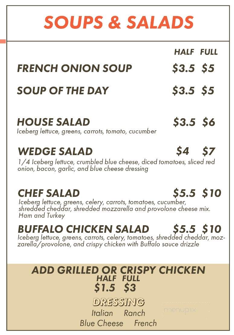 31 Bistro - Wooster, OH menu_pic