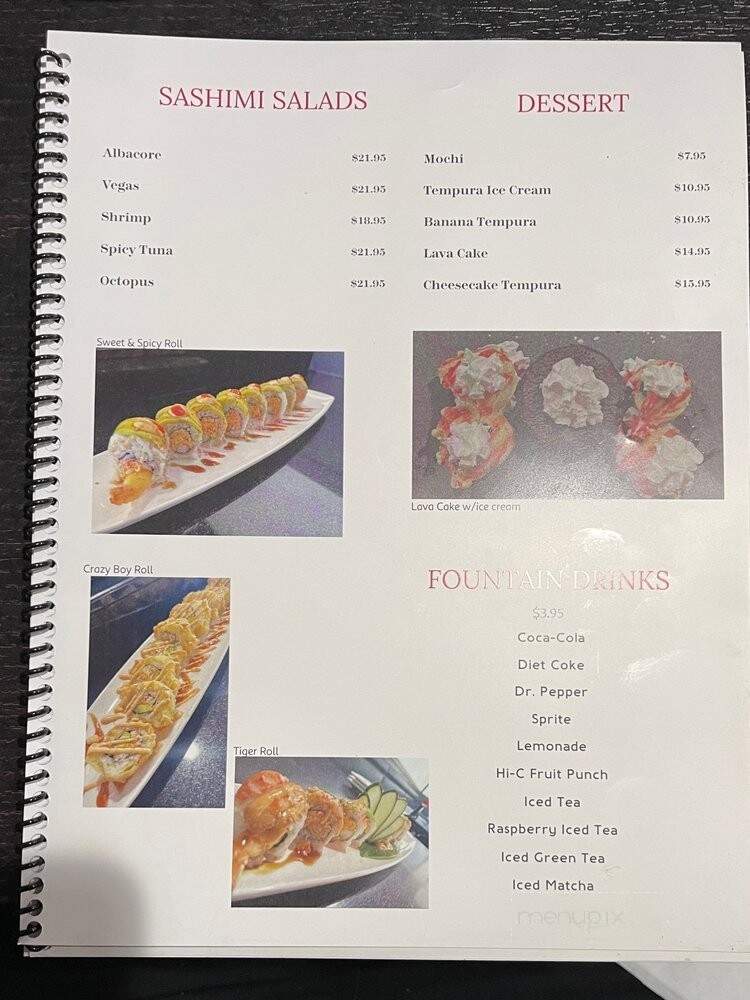 Casa De Sushi - Newhall, CA menu_pic
