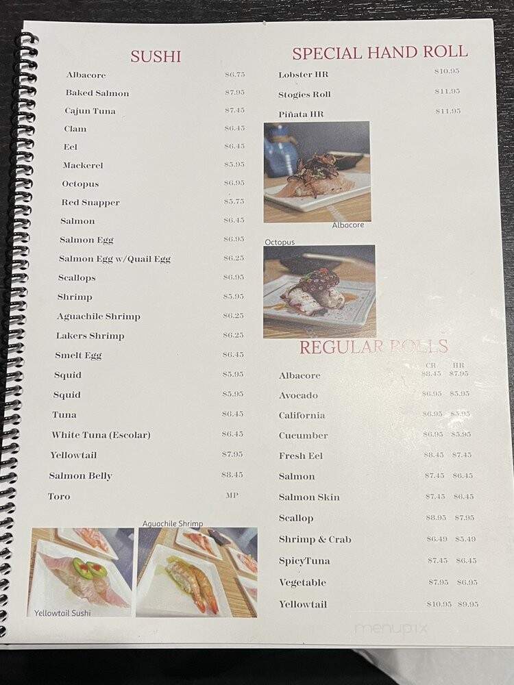 Casa De Sushi - Newhall, CA menu_pic
