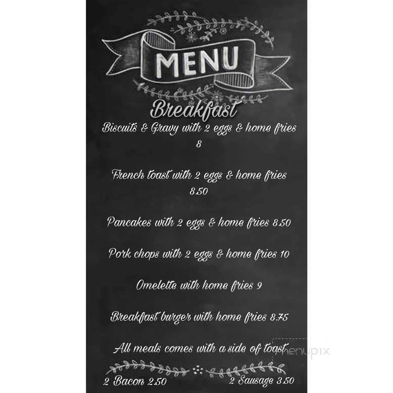 Salty Goat Grill - Leicester, NC menu_pic