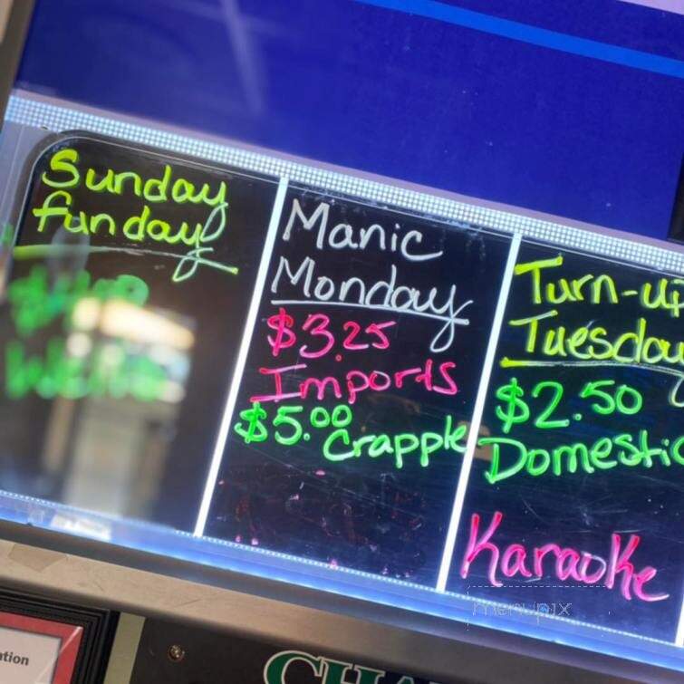 Cheers Two - Fayetteville, NC menu_pic