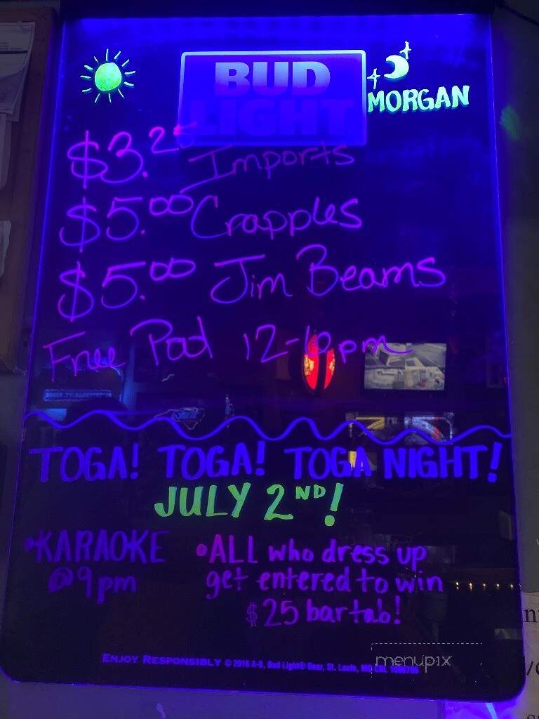 Cheers Two - Fayetteville, NC menu_pic