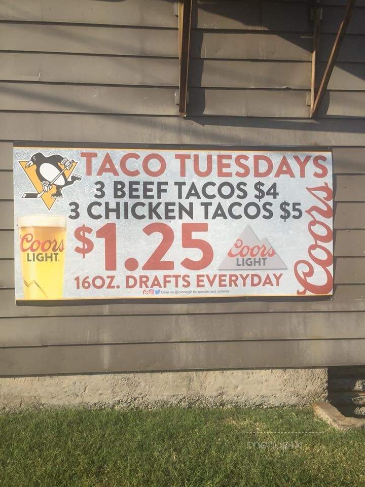 Chub's Pub - Donora, PA menu_pic