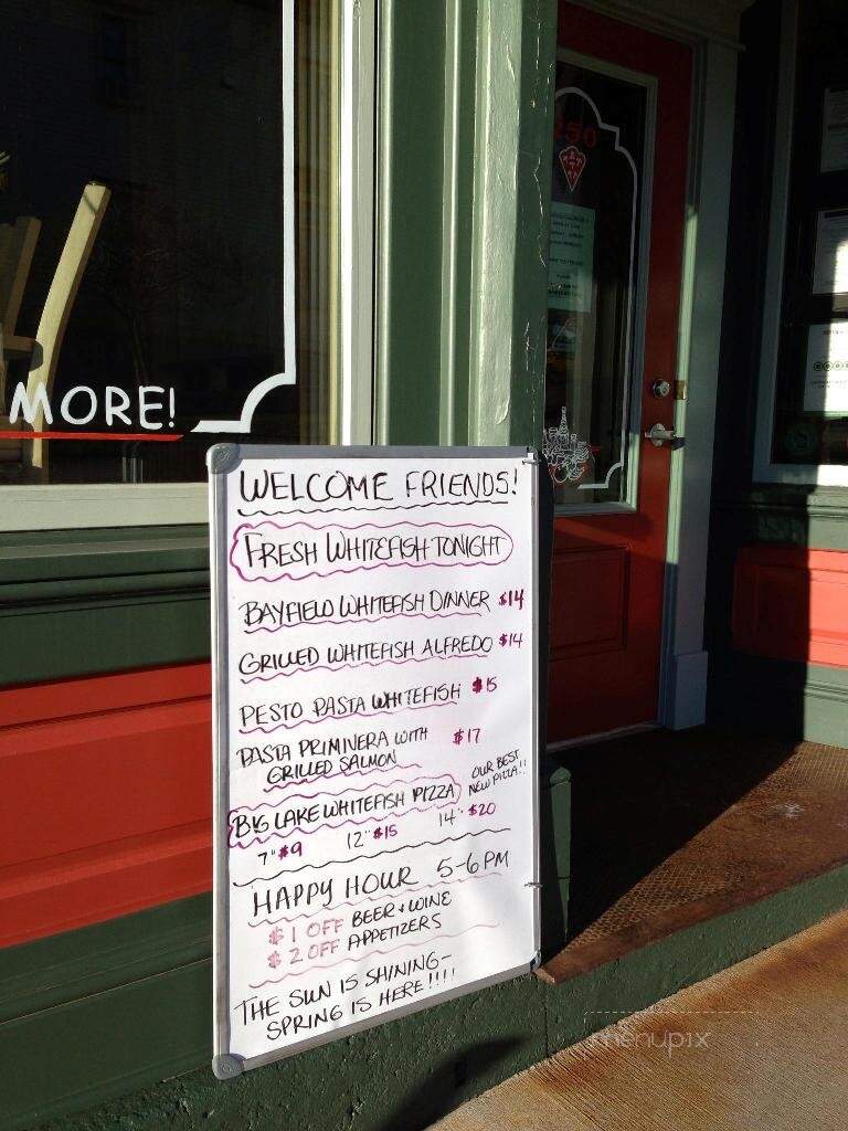 Ethel's At 250 - Bayfield, WI menu_pic