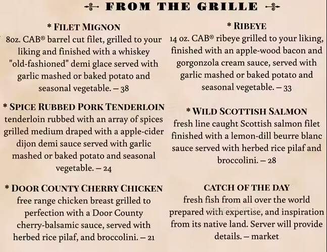 Mission Grille - Sister Bay, WI