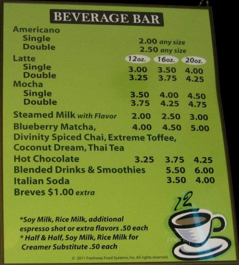Country Corner Cellars - Eastsound, WA menu_pic