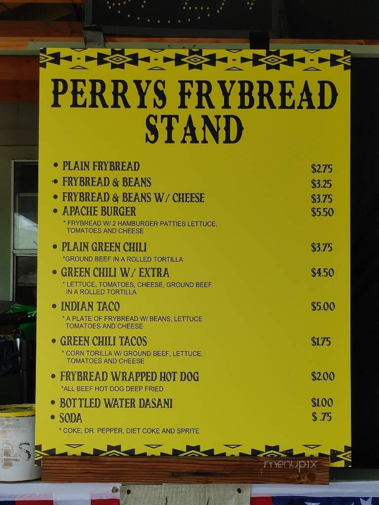 Perry's Frybread Stand - Mcnary, AZ