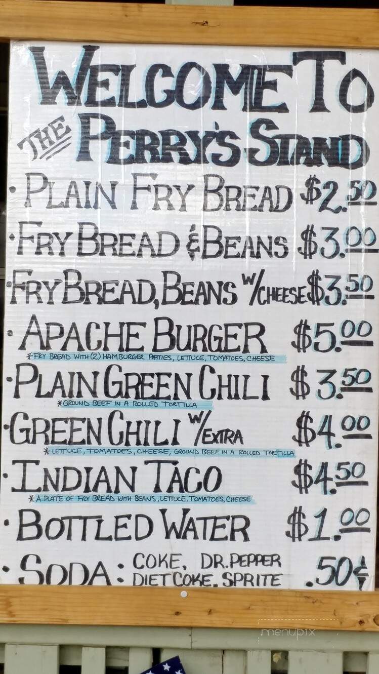 Perry's Frybread Stand - Mcnary, AZ