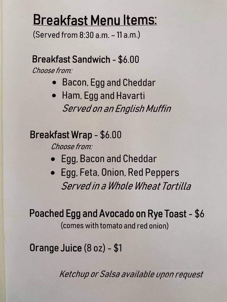 Crockett House Cafe - Mayerthorpe, AB menu_pic
