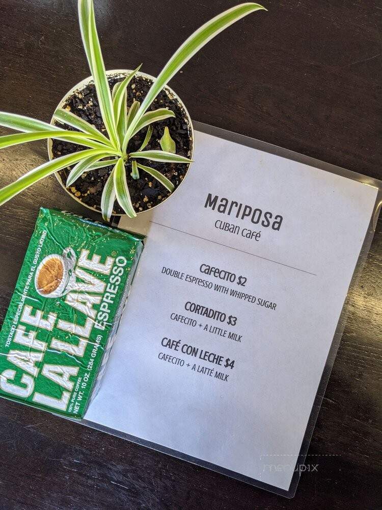 Mariposa Cuban Coffee - Santa Cruz, CA