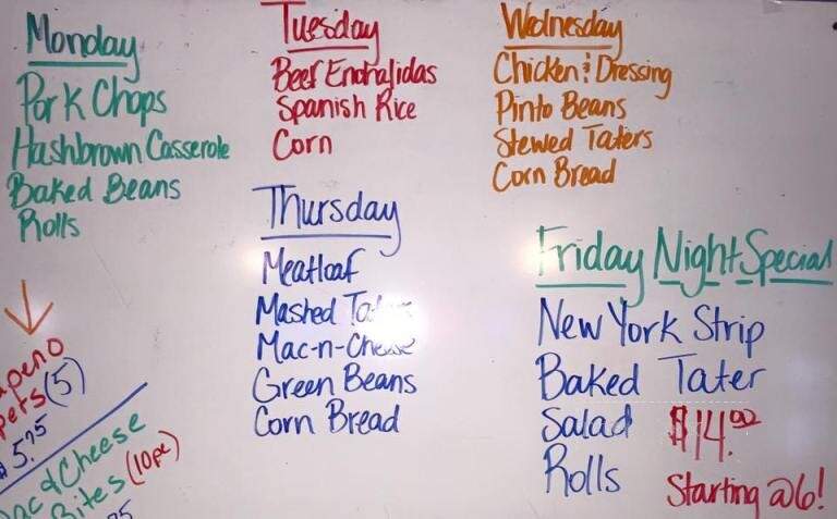 AJ's Bar & Grill - Lebanon, TN menu_pic