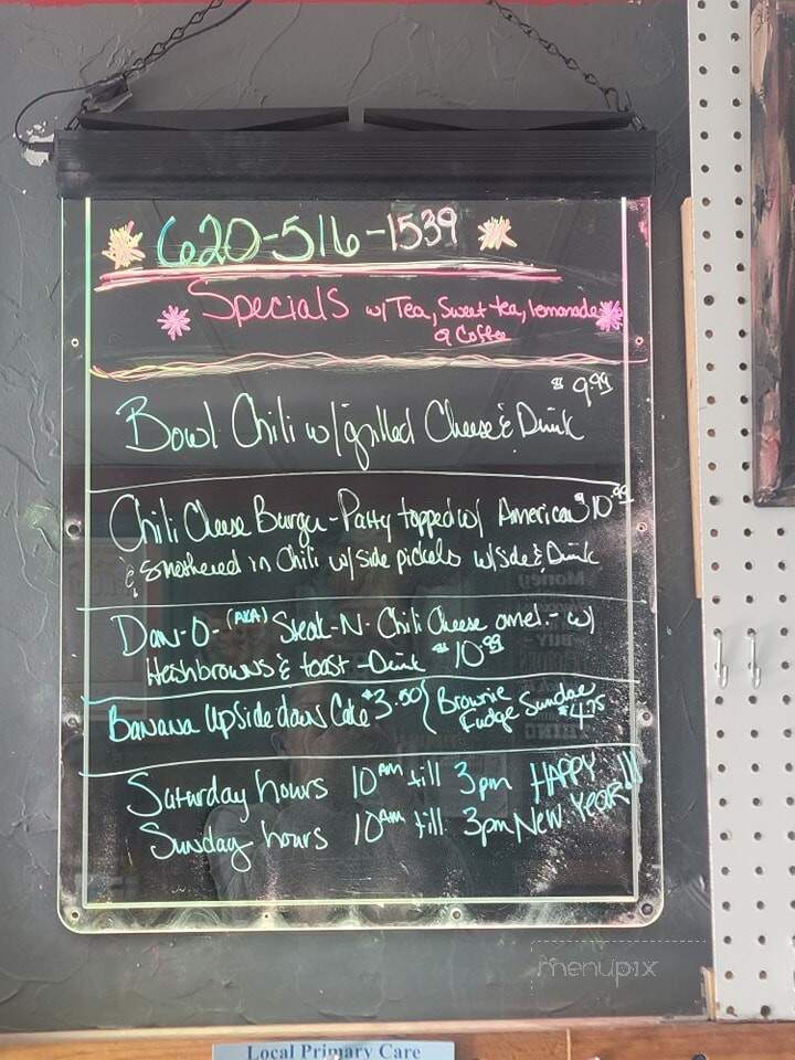 Cara's Cafe And Pizzeria - Arlington, KS menu_pic