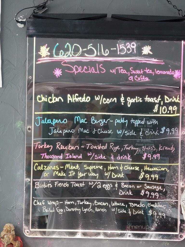 Cara's Cafe And Pizzeria - Arlington, KS menu_pic