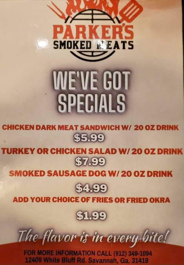 Parker's Smoked Meats - Savannah, GA