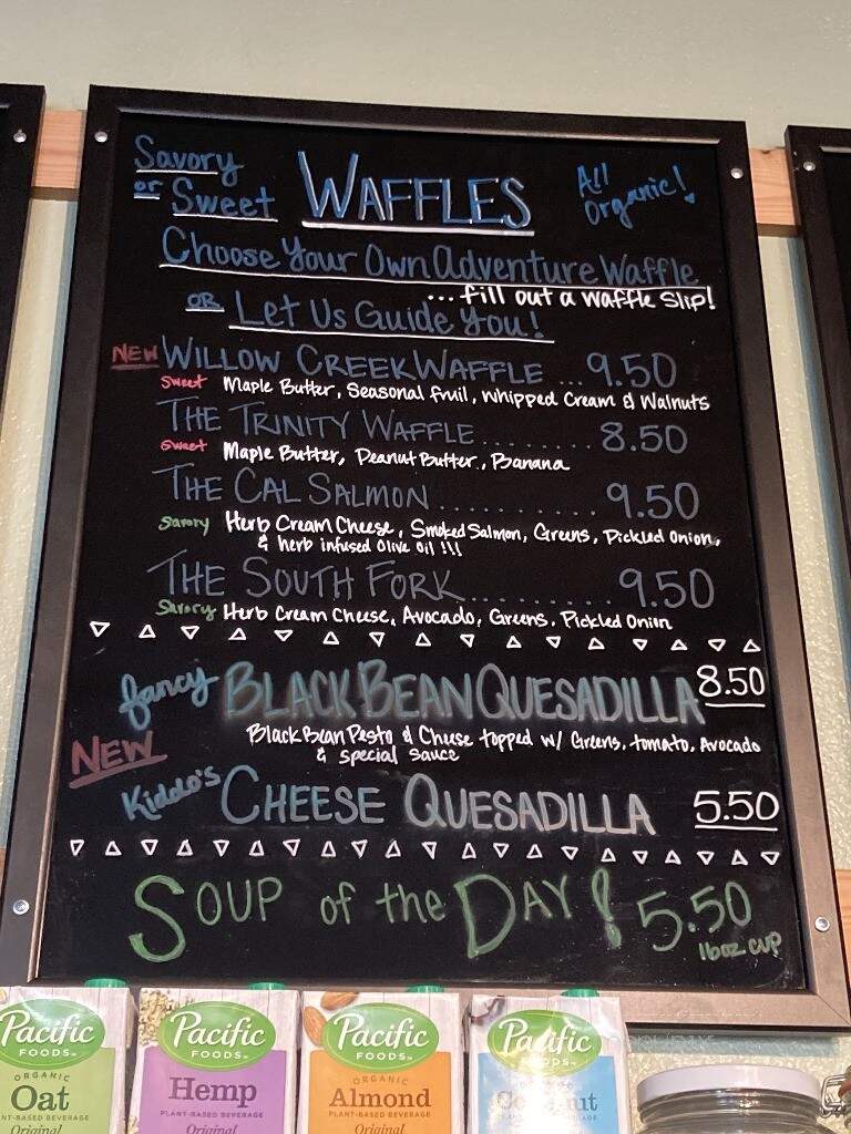 Osprey Cafe - Willow Creek, CA menu_pic
