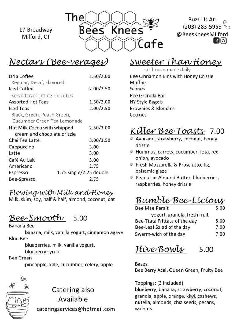 The Bee's Knees Cafe - Milford, CT