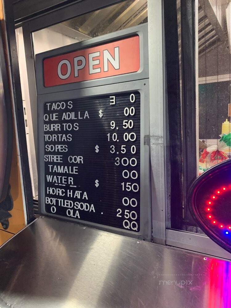 Taqueria Superior - Jacksonville, NC menu_pic