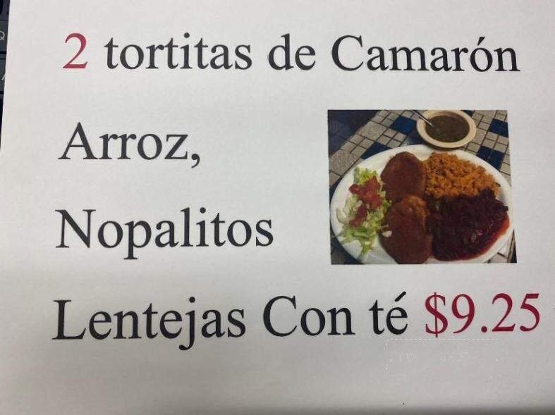 Regias Cocina - San Antonio, TX menu_pic