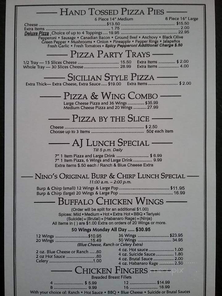 Nino's Pizzeria & Wings - Glendale, AZ