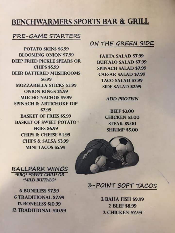 Westpark Motor Inn - Sandusky, MI menu_pic