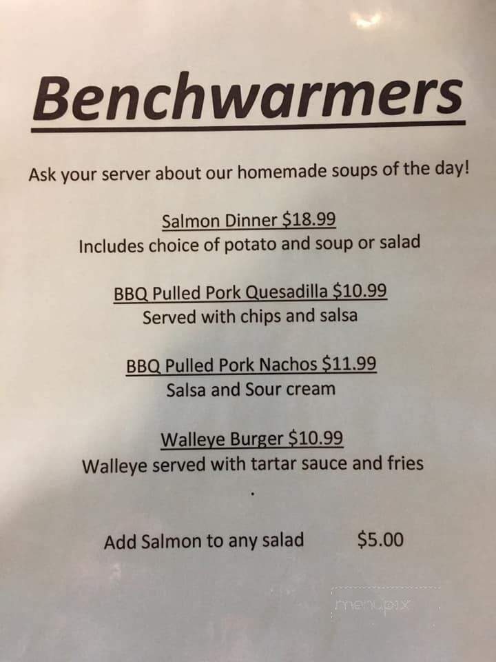 Westpark Motor Inn - Sandusky, MI menu_pic