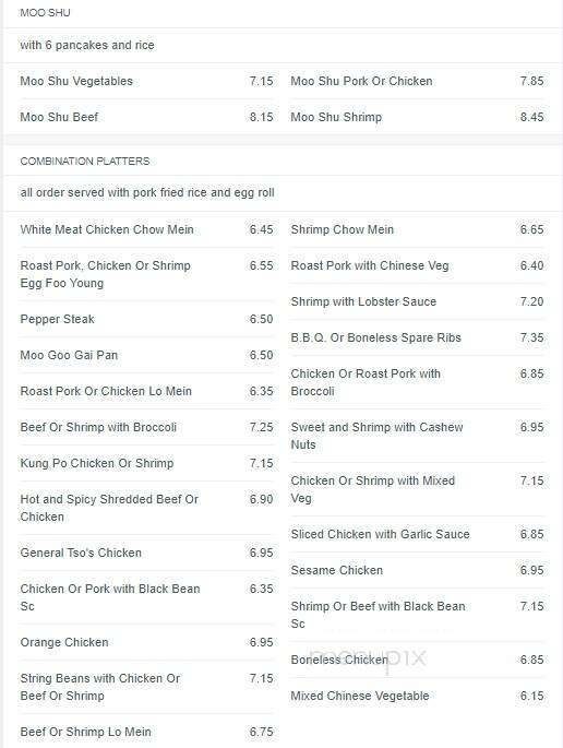 Sun Rise Kitchen - East Islip, NY menu_pic