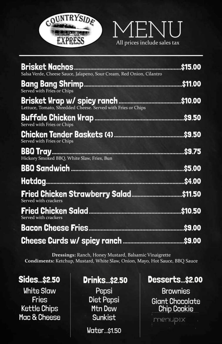 Mica Town Brewing - Marion, NC menu_pic