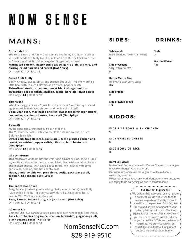 Mica Town Brewing - Marion, NC menu_pic