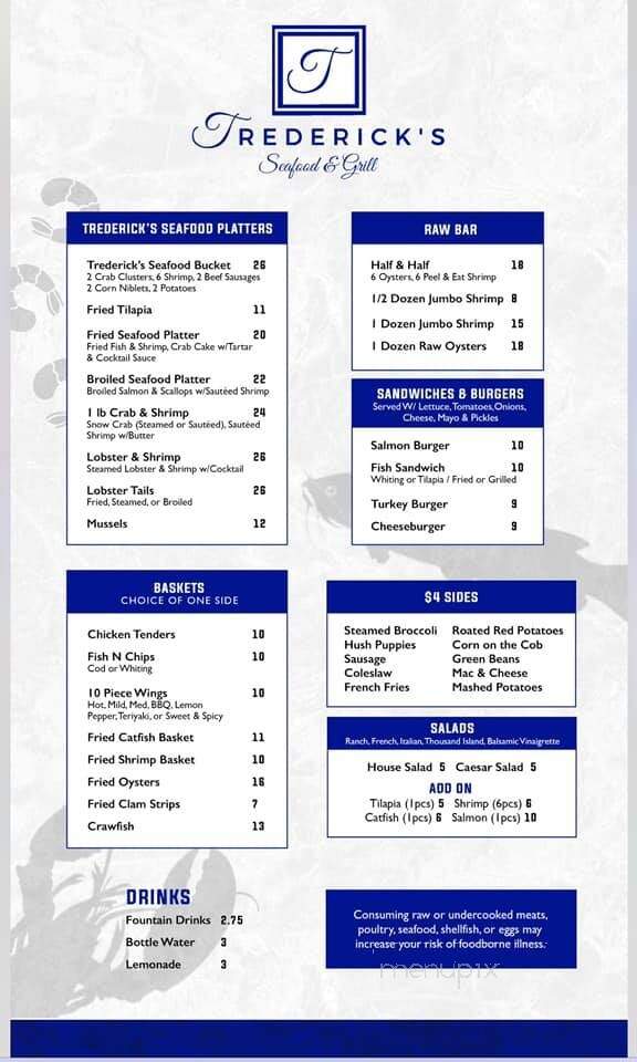 Trederick's Seafood & Grill - Atlanta, GA