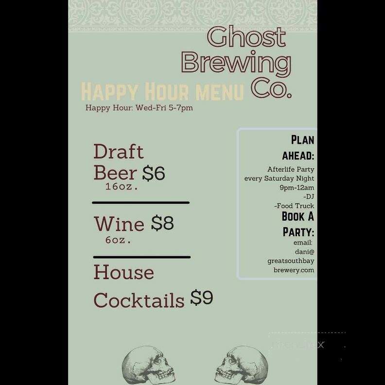 Ghost Brewing Company - Bay Shore, NY
