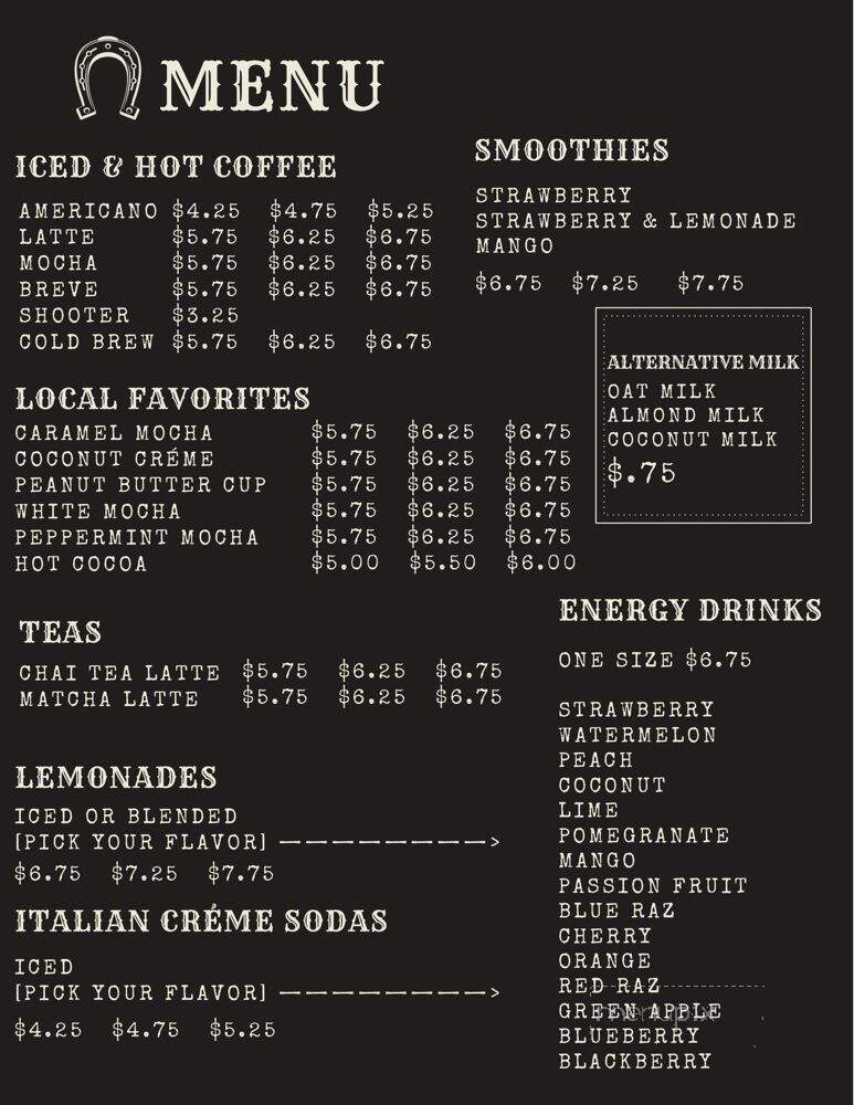 760 Coffee Company - Yucca Valley, CA menu_pic