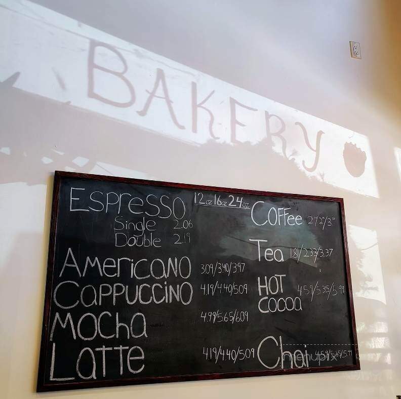 Bearpaw Bakery - Yampa, CO menu_pic