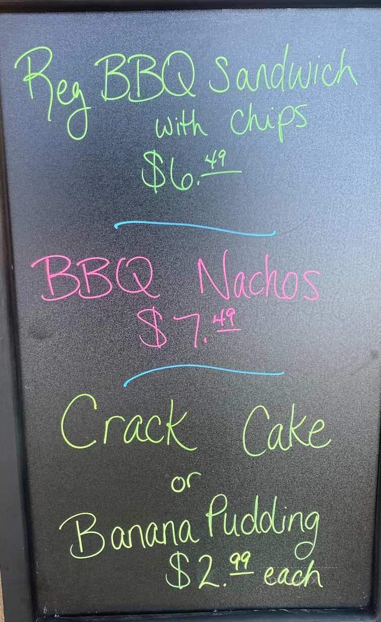 Ramsey's BBQ - Whitwell, TN menu_pic