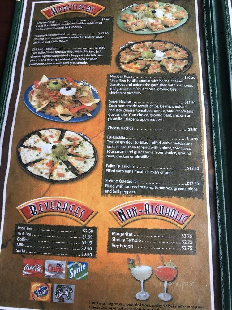 El Ixtapa - Medical Lake, WA menu_pic
