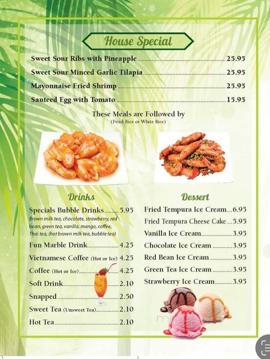 Pho Lee - Mt. Juliet, TN menu_pic