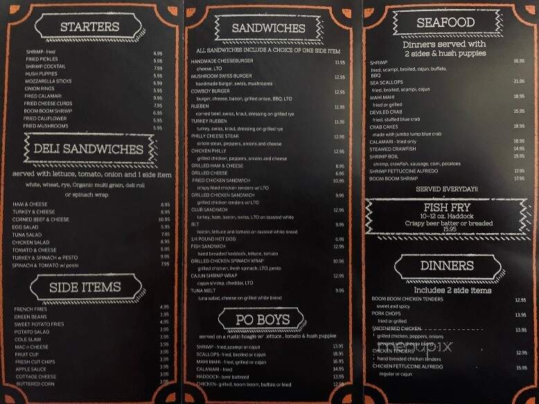 Wellsville General Store & Grill - Wellsville, NY menu_pic