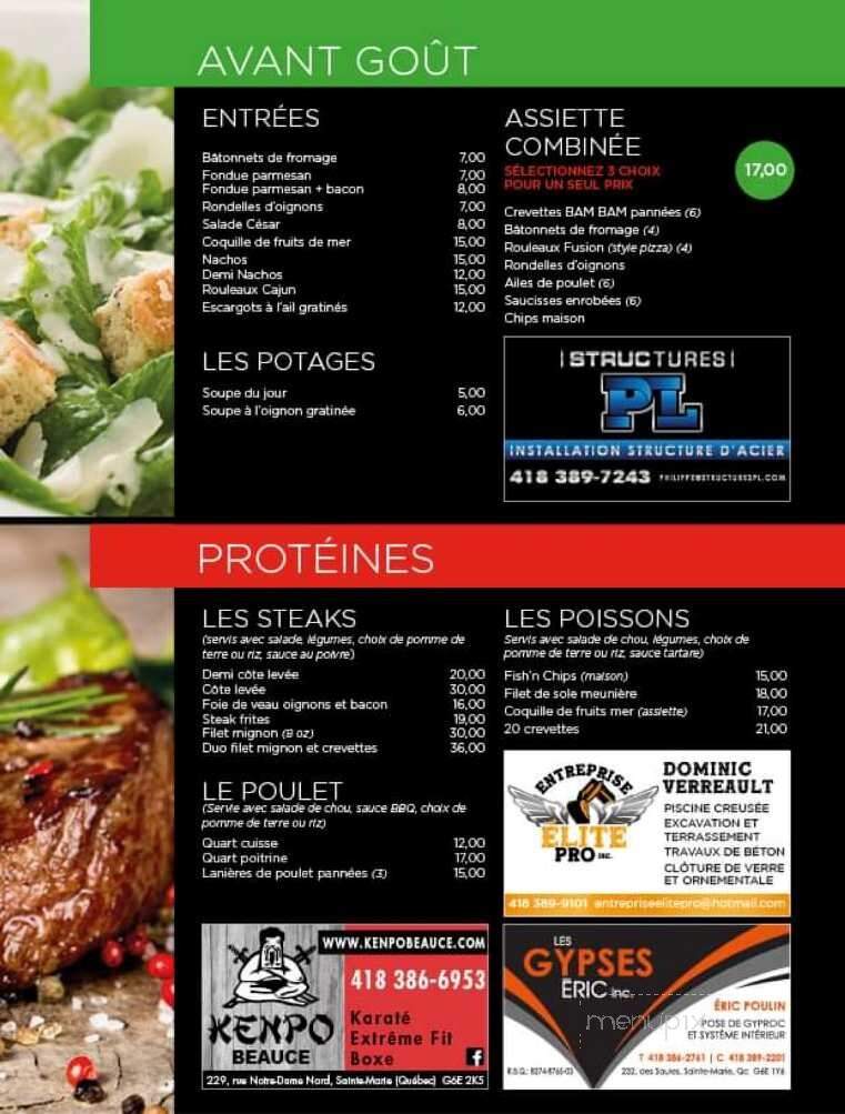 L'Astro 2000 - Sainte-Marie, QC menu_pic