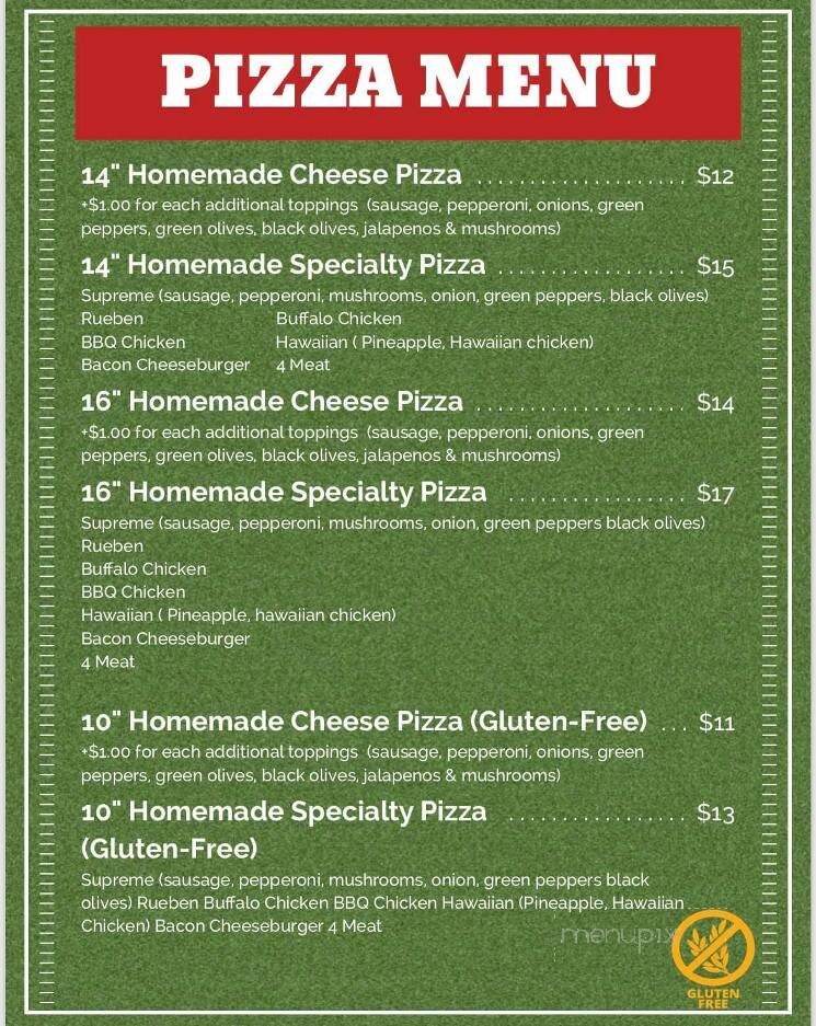 Big Time Sports Bar & Grill - Shawano, WI menu_pic