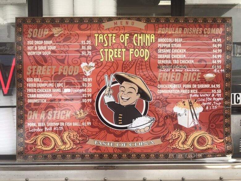 Taste of China Street Food - Wichita Falls, TX