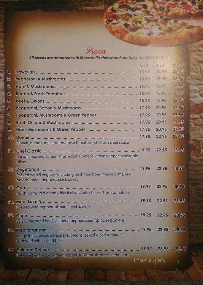 Rob's Bar & Grill - Hardisty, AB menu_pic