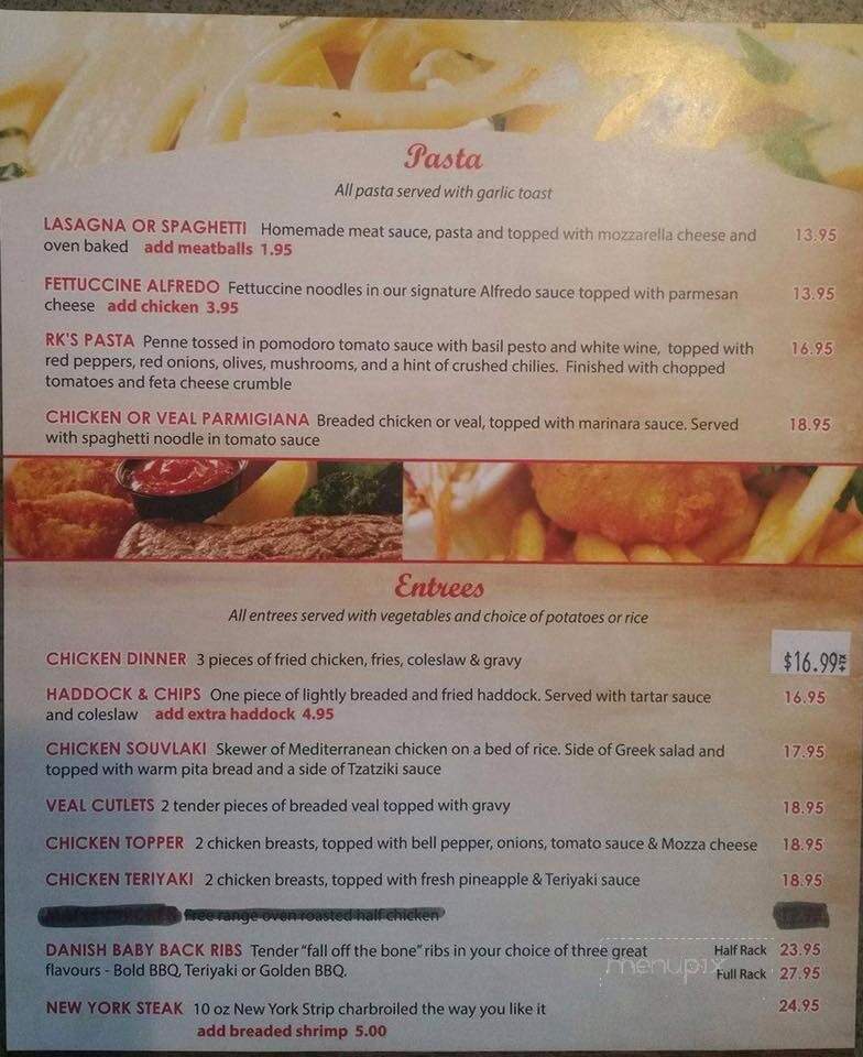 Rob's Bar & Grill - Hardisty, AB menu_pic