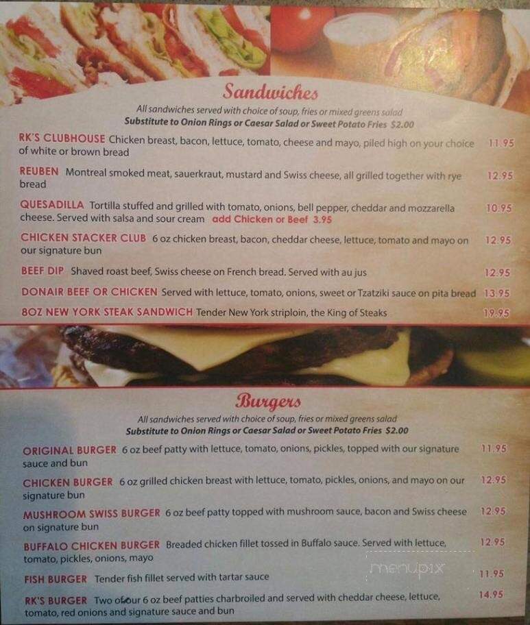 Rob's Bar & Grill - Hardisty, AB menu_pic