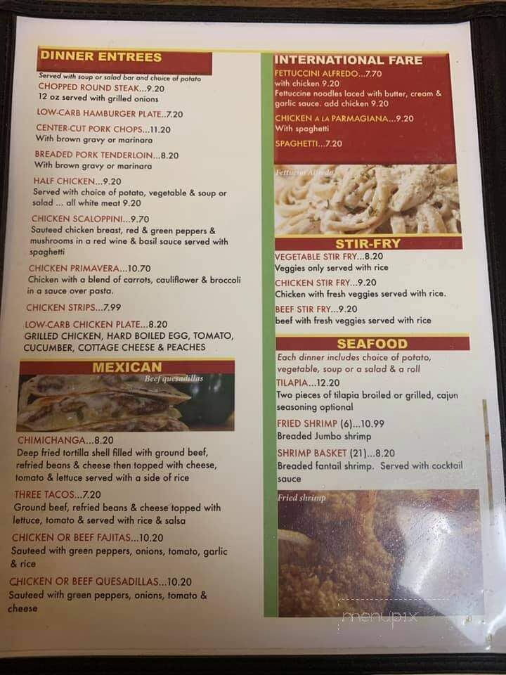 Gresa's Cafe - De Soto, IL menu_pic