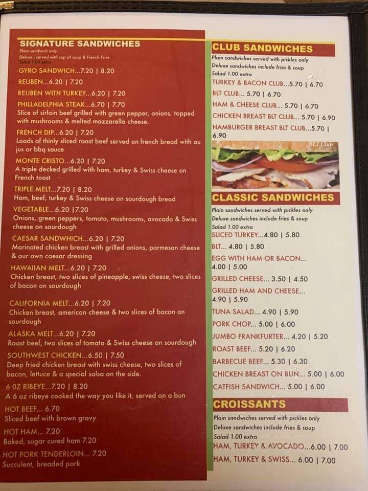 Gresa's Cafe - De Soto, IL menu_pic