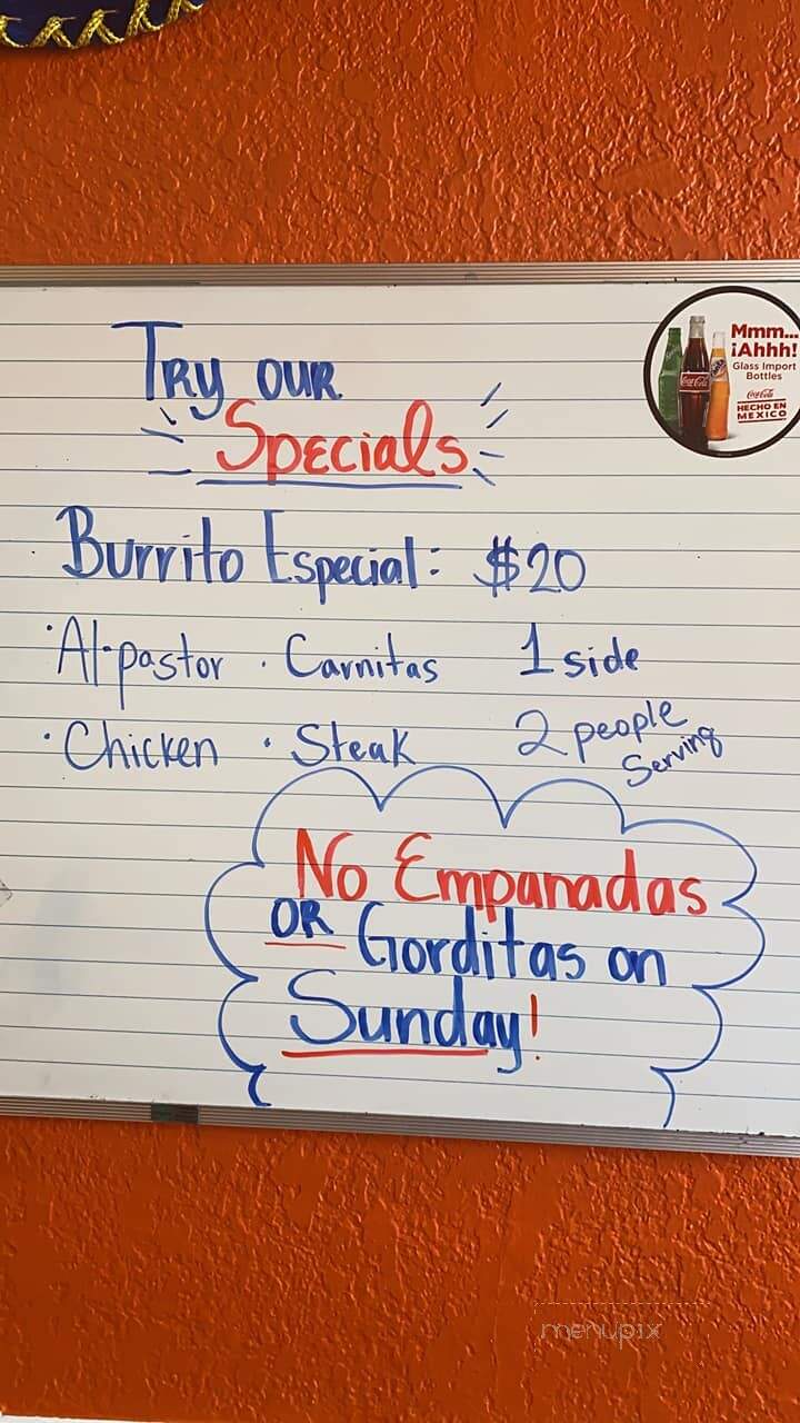 Taqueria El Mariachi - Georgetown, SC menu_pic