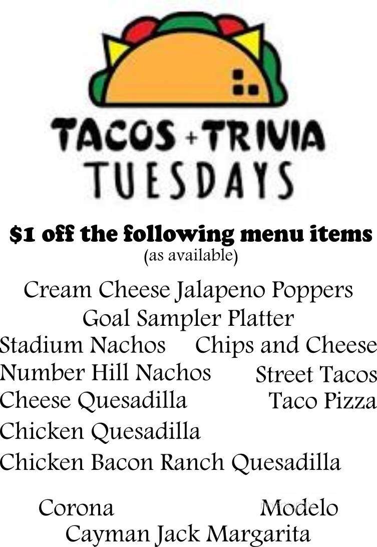 Tailgaters Sports Bar - Arco, ID menu_pic