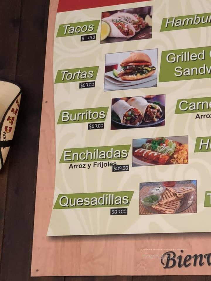 Ali's Mexican Restaurant - Fruitland, ID menu_pic