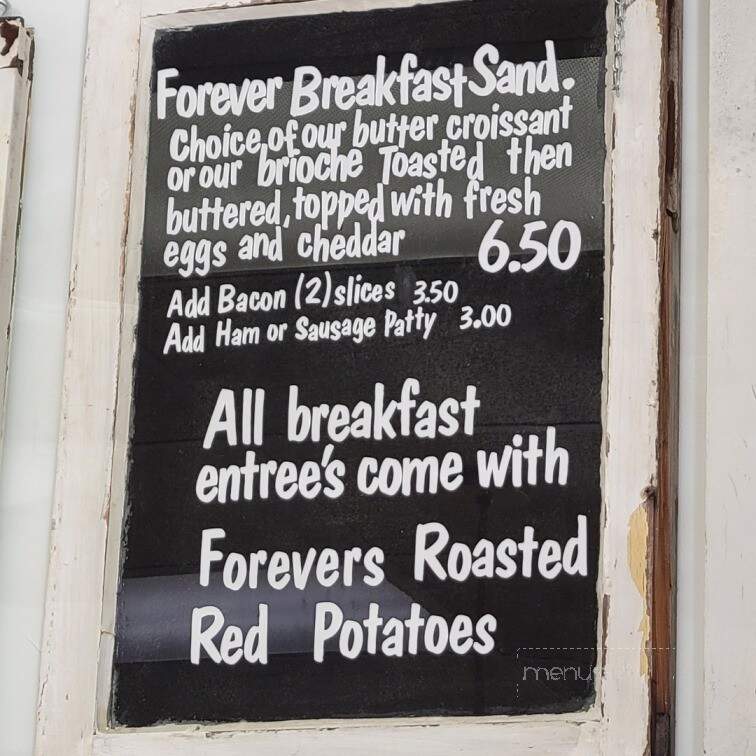 Forevers Bakery - Vancouver, WA menu_pic