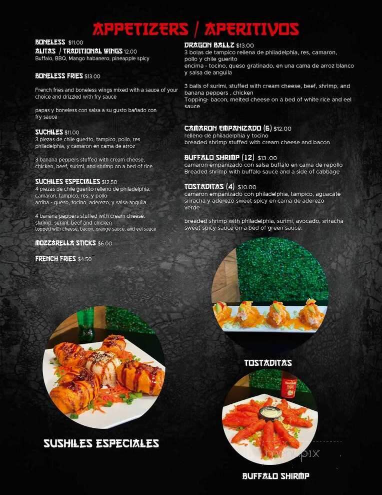 Sushi Gon - Casa Grande, AZ menu_pic
