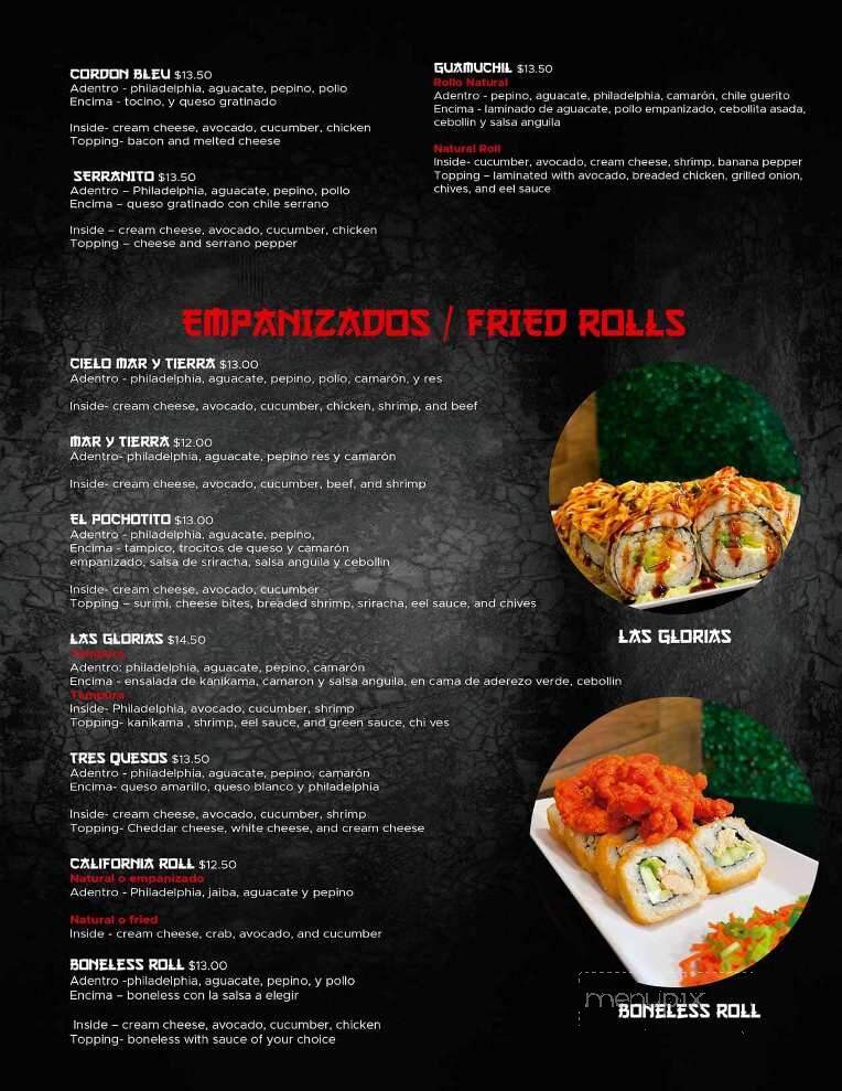 Sushi Gon - Casa Grande, AZ menu_pic